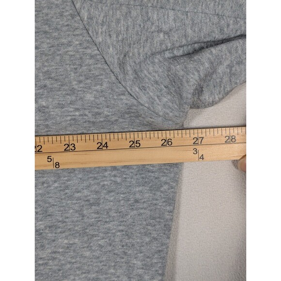 Nike Air Sportswear Men’s Spell Out Fleece Crewneck Sweatshirt Pullover Gray L - Picture 7 of 8
